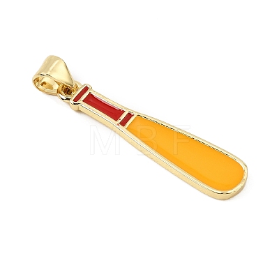 Baseball Alloy Enamel Pendants AL-CBAC8B4-01C-G-1