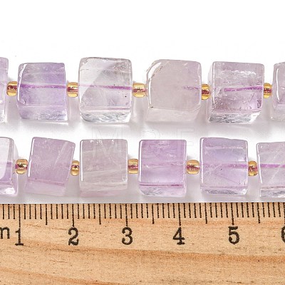 Natural Amethyst Beads Strands G-G053-B13-01C-1