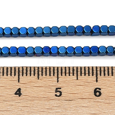 Electroplate Non-magnetic Synthetic Hematite Beads Strands G-I175-09H-1