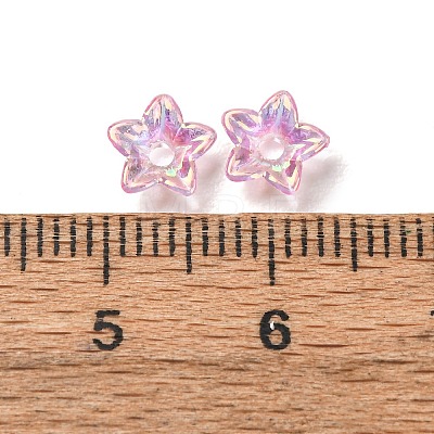 Transparent Acrylic Bead Caps AC-CBA1E6C-06C-07-1