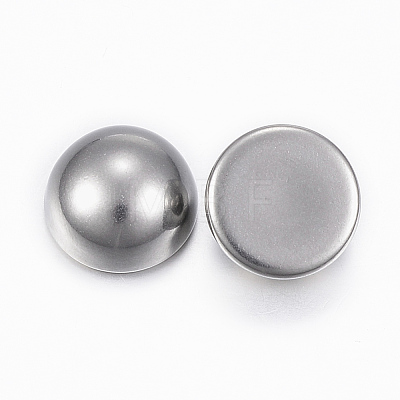 304 Stainless Steel Cabochons STAS-H398-12mm-37P-1