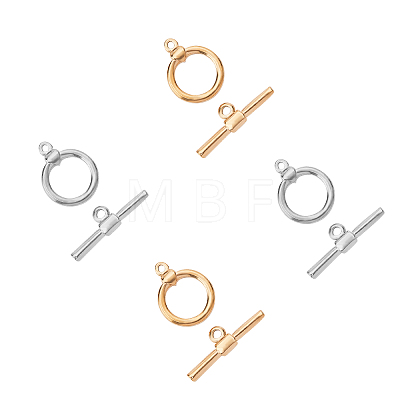 PVD Vacuum Plating 304 Stainless Steel Toggle Clasps STAS-UN0010-36-1