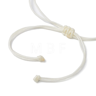 Natural Shell & Polymer Clay 3D Flower Link Bracelet BJEW-JB09816-1