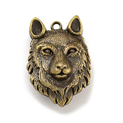 Tibetan Style Alloy Pendants X-FIND-C052-12AB-1