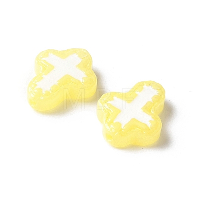 Baking Paint Glass Enamel Beads BLOW-D300-06H-1