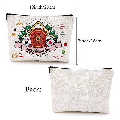 Custom Polycotton Canvas Stroage Bags ABAG-WH0029-096-1