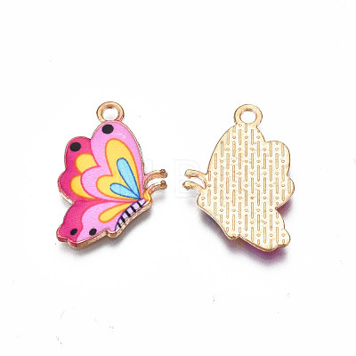 Printed Alloy Pendants PALLOY-N168-003H-1