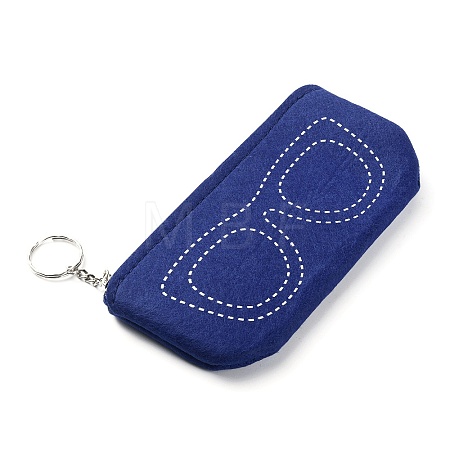 Felt Glasses Case AJEW-WH0323-82A-1