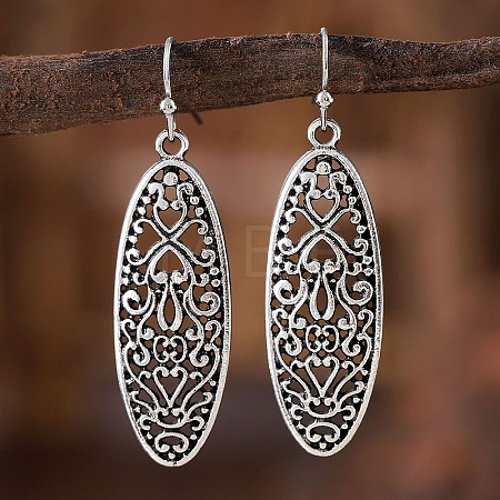 Zinc Alloy Dangle Earrings FS-WG5C480-03-1