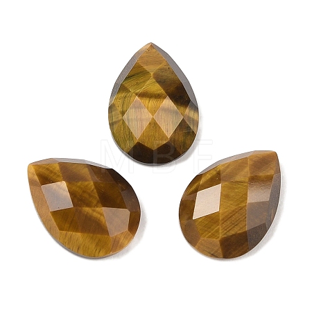 Natural Tiger Eye Cabochons G-C146-04B-1