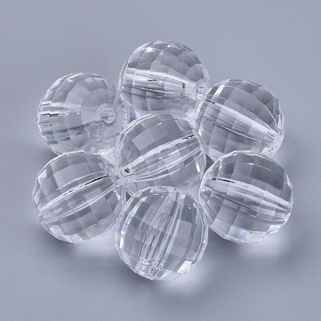 Transparent Acrylic Beads TACR-Q254-12mm-V01-1
