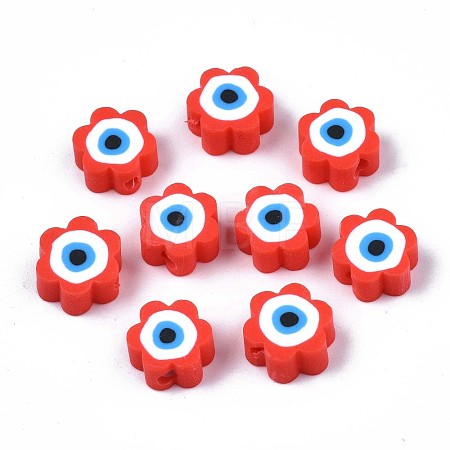 Handmade Polymer Clay Beads CLAY-N007-003-06-1