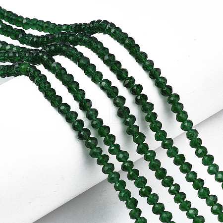 Glass Beads Strands EGLA-A044-T1mm-D24-1