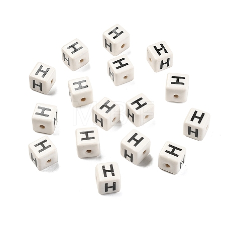 20Pcs Porcelain Beads PORC-FS0001-08H-1