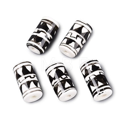 Handmade Porcelain Beads PORC-Q007-02D-1
