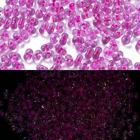 Luminous Glass Seed Beads SEED-A033-07F-1