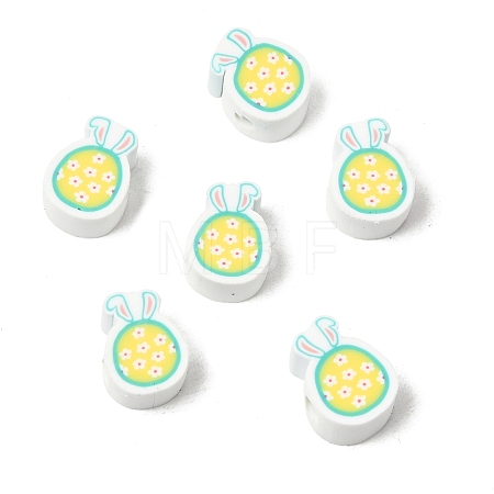 Easter Handmade Polymer Clay Beads CLAY-A006-01A-1