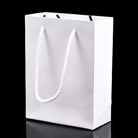 Rectangle Cardboard Paper Bags AJEW-E034-10-1
