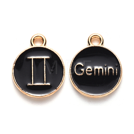 Alloy Enamel Pendants LS-X-ENAM-S124-01A-08I-1