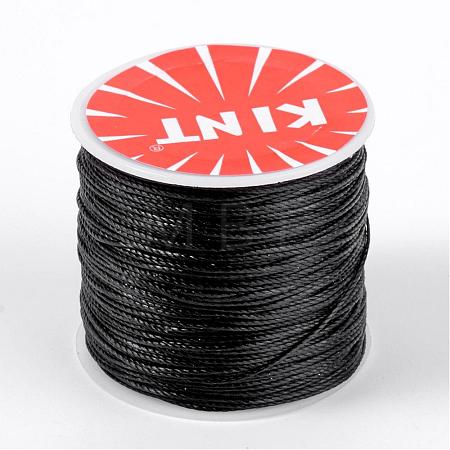 Round Waxed Polyester Cords YC-K002-0.5mm-20-1