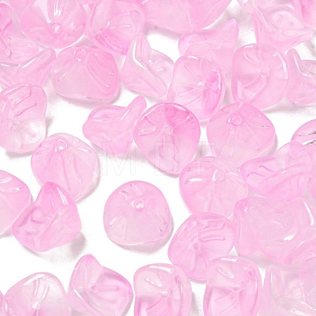 Electroplated Glass Beads GLAA-G119-01G-1