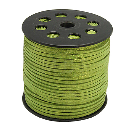 Glitter Powder Faux Suede Cord LW-D001-1008-1