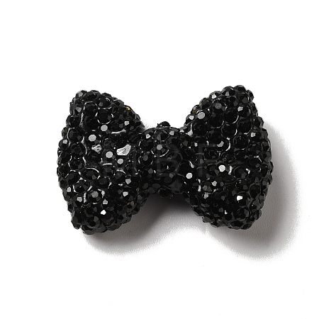 Polymer Clay Rhinestone Beads RGLA-D050-03H-1