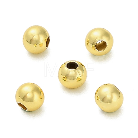 Round Brass Beads KK-A276-02A-G-1