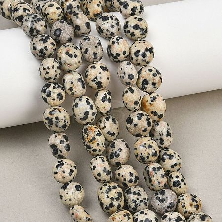 Natural Dalmatian Jasper Beads Strands GG-CBA787B-A11-1