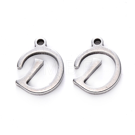 Tarnish Resistant 201 Stainless Steel Charms STAS-R105-D-1