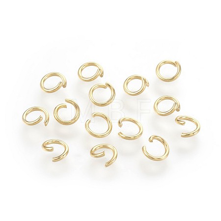 304 Stainless Steel Open Jump Rings X-STAS-P221-21A-G-1
