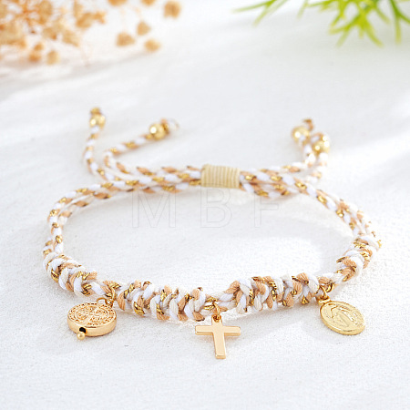 Brass Charm Bracelets OD9746-6-1