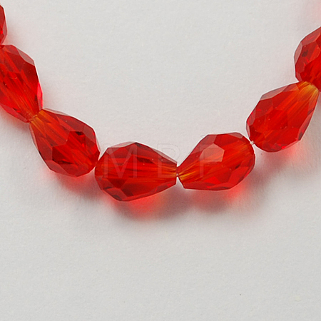 Glass Beads Strands X-GLAA-R024-11x8mm-14-1