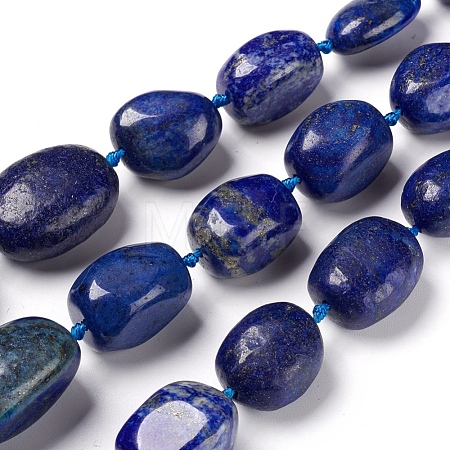 Natural Lapis Lazuli Beads Strands G-I194-27-1
