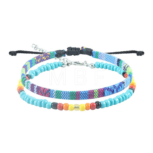 Rice Bead Woven Bracelet SH5319-7-1