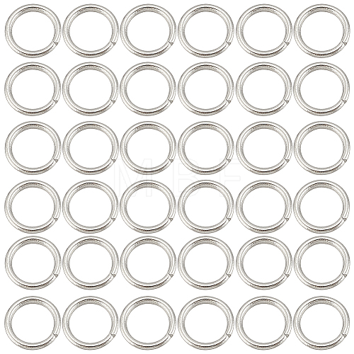 SUNNYCLUE 304 Stainless Steel Jump Rings STAS-SC0006-10B-1