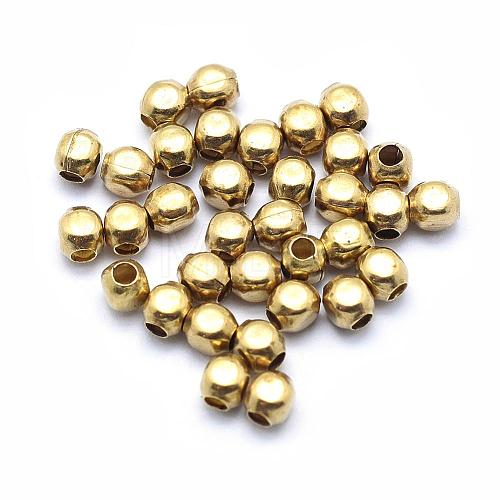 Brass Crimp Beads KK-A143-26A-C-RS-1