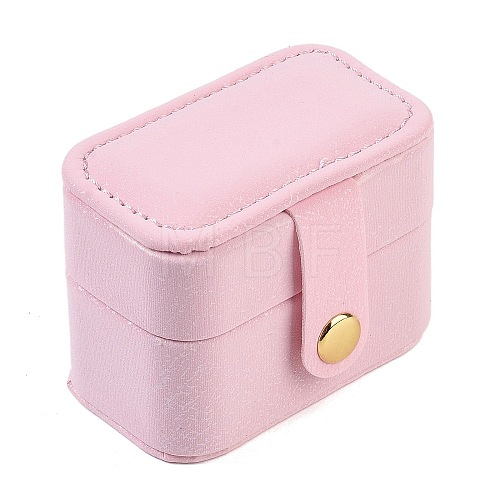 Imitation Leather Ring Organizer Storage Cases CON-G023-11E-1