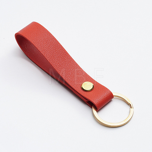 PU Leather Keychain PW23082532101-1