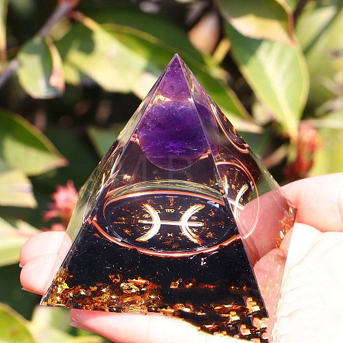 Orgonite Pyramid Resin Energy Generators PW-WG63740-12-1