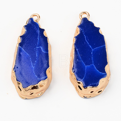 Resin Pendants RESI-R428-016B-1