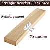 20Pcs Oval Iron Angle Code FIND-GF0009-46B-6
