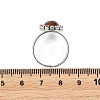 Natural & Synthetic Gemstone Finger Rings for Women RJEW-JR01102-5