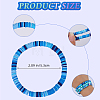 Handmade Polymer Clay Heishi Surfer Stretch Bracelets Set BJEW-SW00099-03-2