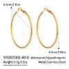 304 Stainless Steel Hoop Earrings OC2065-6-1