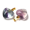 Natural Fluorite Pendants G-C155-02C-G-2