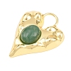 Natural Green Aventurine Pendants GG-G001-02G-12-2