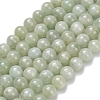 Natural Myanmar Jade/Burmese Jade Beads Strands G-L642-B11-6mm-2