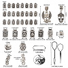 Kissitty DIY Dreadlock Hair Jewelry Making Kit FIND-KS0001-09-8