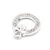 Alloy Rhinestone Pendants FIND-U026-20P-2